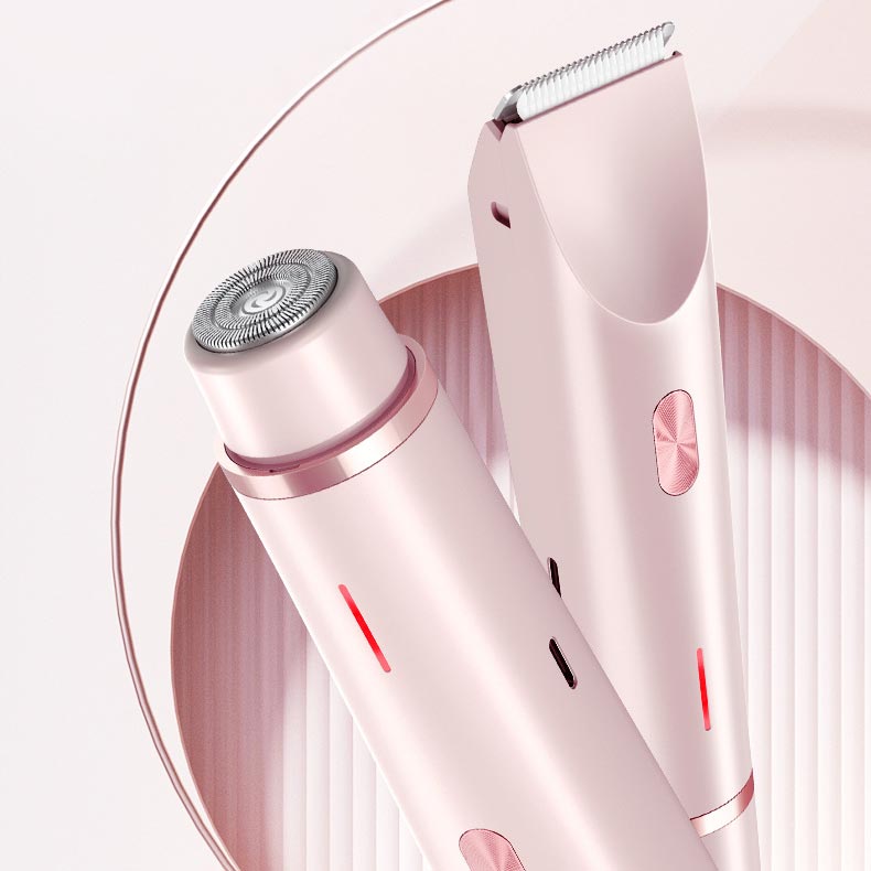 2 in 1 Elektrische Ladyshaver
